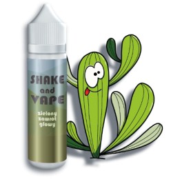 Premix Virtus Shake and Vape - Zielony Zawrót Głowy - Mix kaktusa i aloesu z nutą limonki (iced) 50 ml