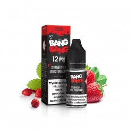 Liquid BANG BANG Strawberry & Wild Strawberry - Truskawka i Poziomka 10 ml Liquid BANG BANG Strawberry & Wild Strawberry - Truskawka i Poziomka 10 ml