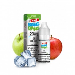 Liquid BANG BANG Salt - Ice Sour Apple 20mg 10ml